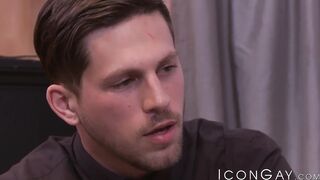 Closeted married dude Brendan Cage loved the priests hung dick