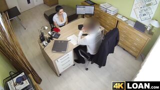 Approving this big titted Alex Blacks loan in exchange of her bouncy ass