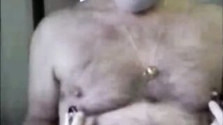 Old Gay Truck Driver Masturbates on Webcam