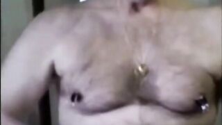 Old Gay Truck Driver Masturbates on Webcam