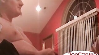 Straight boys get their cocks played and sucked by old dudes