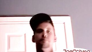 Richards soft dick getting rock hard with each stroke