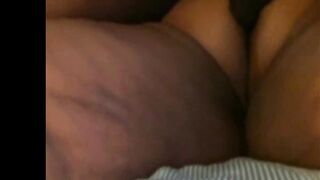 ALL INTO HER PHAT BOOTY ASSHOLE