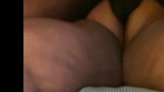 ALL INTO HER PHAT BOOTY ASSHOLE