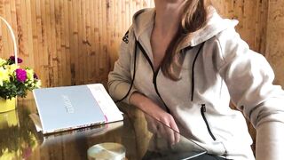 Hungry Milf Banged Son Rough While Dad Was On A