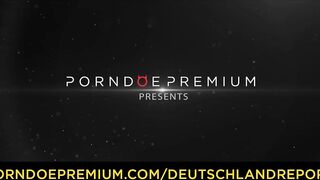 DEUTSCHLAND REPORT - Amateur German BBW Anna C. blows and