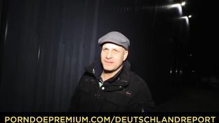 DEUTSCHLAND REPORT - Amateur German BBW Anna C. blows and