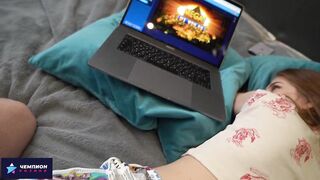 Step-sister asked for a grind and started sex