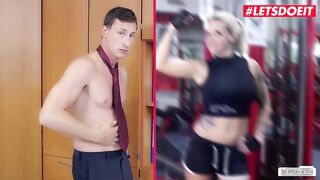 LETSDOEIT - (Samy Fox & Jason Steel) German milf Trainer