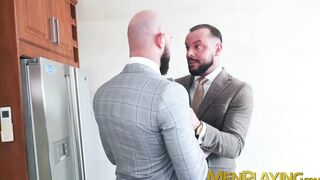 Hardcore ass fucking after the meeting by hotties Sir Peter and Bruno Max