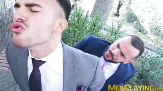 Real Estate Agent Pol Prince rides the big dick of his client Sir Peter