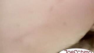 bareback fucking this inked dude hard til I cum in his ass