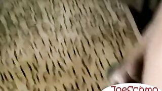 Anthony strokes his BBC to straight porn blows off his loads
