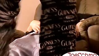 Straight friends take turns mouthfucking me til they cum