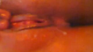 Pussy Squirts Hard on Wall - Webcam Solo