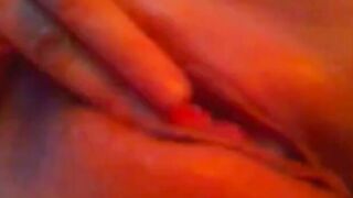 Pussy Squirts Hard on Wall - Webcam Solo