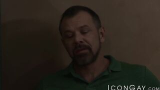 He turns him over and fucks Doug Acres hole to give him a hard booty banging