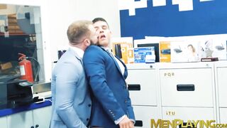 Hottie Bastian Karim took a wild ass pounding by bearded Diego Reyes