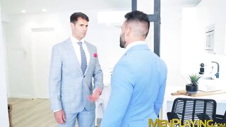 Horny Dani Robles fucked hard the muscular butt of hottie Massimo Arad