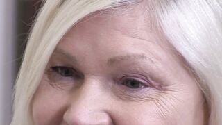 Busty GILF Lacey Starr licks lesbian pussy in wild fantasy