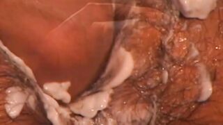 He works Hernando's hole with slow skill, till finally, it's open so wide you could m
