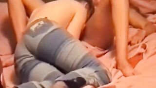 Girl's Homemade Threesome