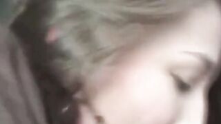Road Head in the Car by Amateur Couple