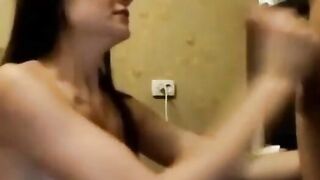 Chinese Amateur Deep Throats and Swallows