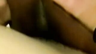 Mature black homosexual barebacked before tasting warm cum