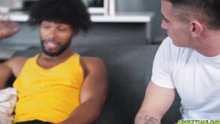 Tony Genius and Trevor Brooks jerk off together