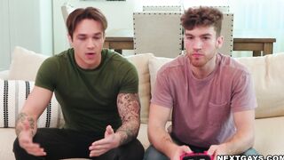 Jayden gor aroused by Carter