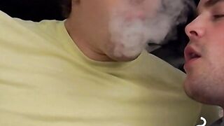 Smoking sensations between gay dudes get passionately heated