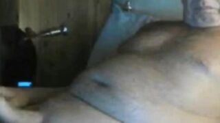 Grandpa Strokes on Webcam