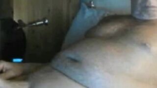 Grandpa Strokes on Webcam
