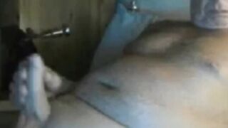 Grandpa Strokes on Webcam