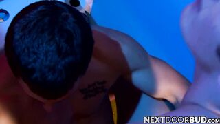 Jock drills his lover anally after having his cock sucked