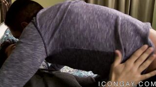 Mature gay stud Nick Capra seduced straight guy Tony Salerno