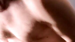 Deviant hung amateur strips naked and beats his fat cock