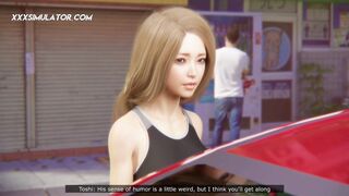 Big Dick Sensei Daddy Seduce The GF of his Stepson