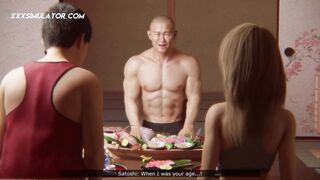 Big Dick Sensei Daddy Seduce The GF of his Stepson