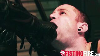 Handsome Quin Quire played like pet begging for the huge cock he desires