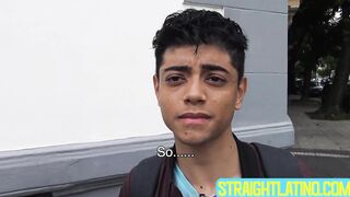 Cute dude Moises spread his legs and allowed me to explore his wet ass