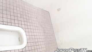 Hot Asian hairy pussies filmed by hidden camera while peeing