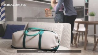 MILF BBC Cheat Massive Creampie