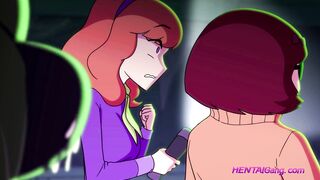 Mystery Detectives Velma & Daphne Get Fucked by MONSTROUS Cocks