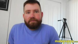 Kaleb DeWulf just finished his first fetish video shoot with Richard Lennox