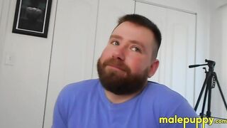 Kaleb DeWulf just finished his first fetish video shoot with Richard Lennox