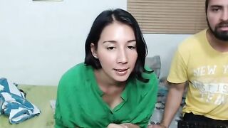 Double Trouble Amateur Fucks Two Guys on Webcam
