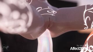 Big tits elves fucking with monsters in a 3d fantasy animation