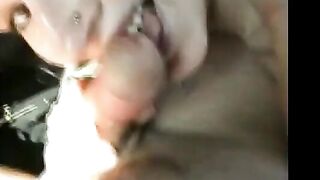 Sucking pendant la conduite - Amateur français